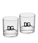 Dolce&Gabbana Casa DG Millennials Logo Shot Glasses Set of 2