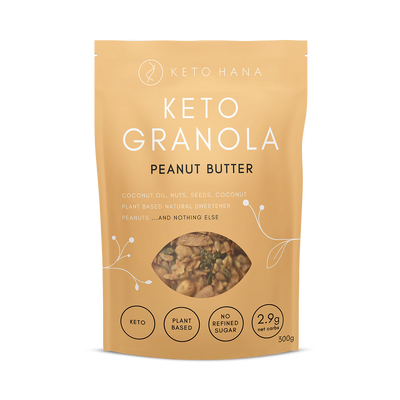 Keto Hana Peanut Butter Keto Granola 300g