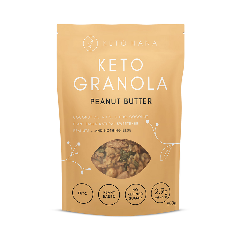 Keto Hana Peanut Butter Keto Granola 300g