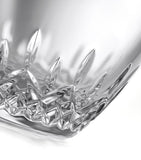 Waterford crystal ice bucket with matching tongs, 19.5cm high (British brand)
