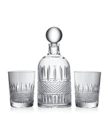 Waterford Crystal Mastercraft Irish Lace Decanter and Tumbler Set