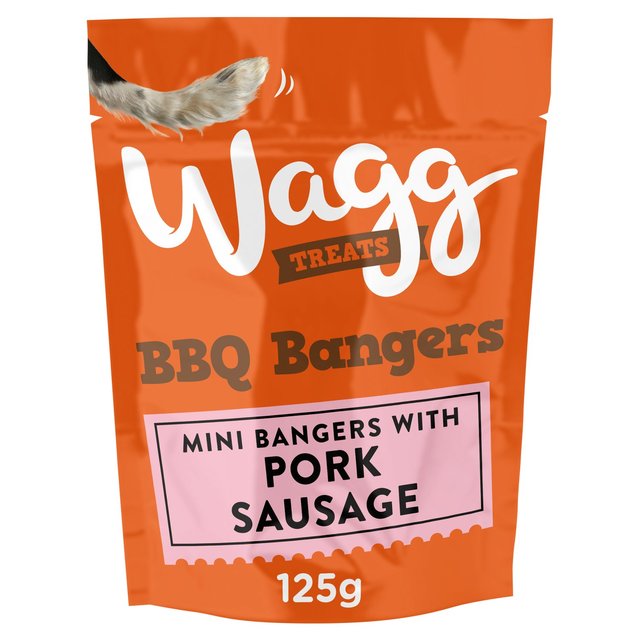 Wagg BBQ Bangers Dog Treats 125g GOODS M&S