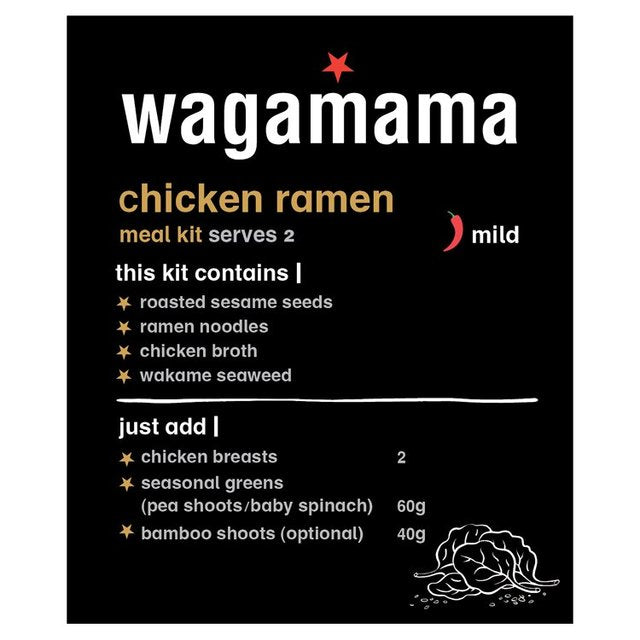 Wagamama Chicken Ramen Meal Kit 150g GOODS M&S