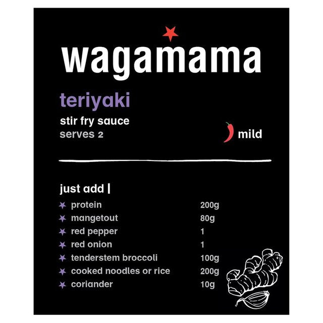 Wagamama Teriyaki Stir Fry Sauce 120g GOODS M&S