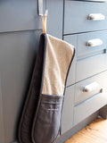MasterClass Grey Deluxe Professional Double Oven Gloves, imported from the UK