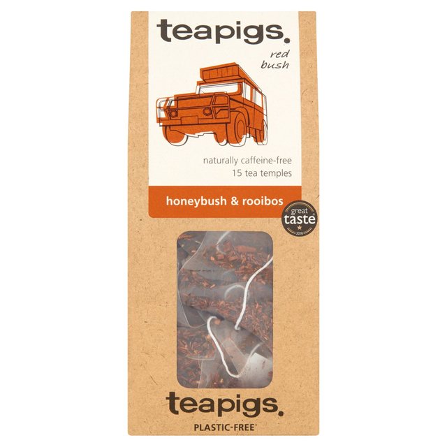 Teapigs Honeybush & Rooibos Tea Bags 15 per pack GOODS M&S