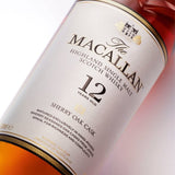 The Macallan 12 Year Old Sherry Oak Single Malt Whisky 70cl GOODS M&S