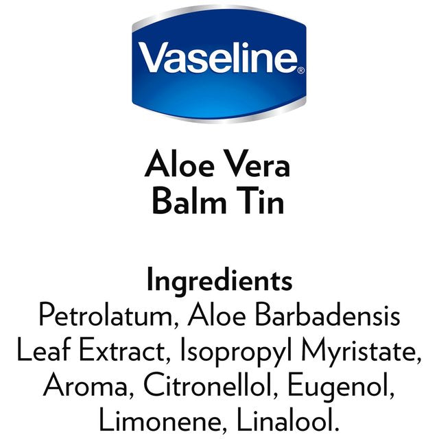 Vaseline Lip Tin Aloe 20g GOODS M&S