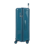 Hardwearing Recycled Polycarbonate Spinner Suitcase in Marine Hue