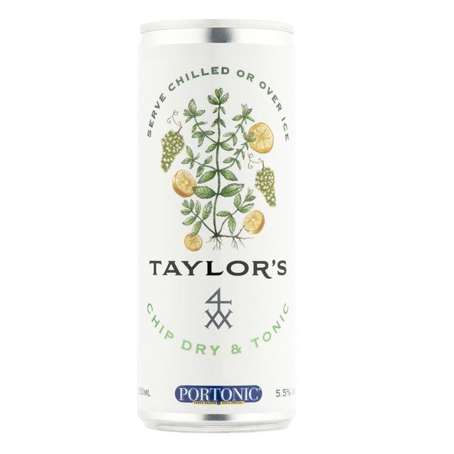 Taylor's Chip Dry White Port & Tonic 25cl GOODS M&S