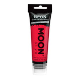 Moon Glow Neon UV Face Paint Red 75ml