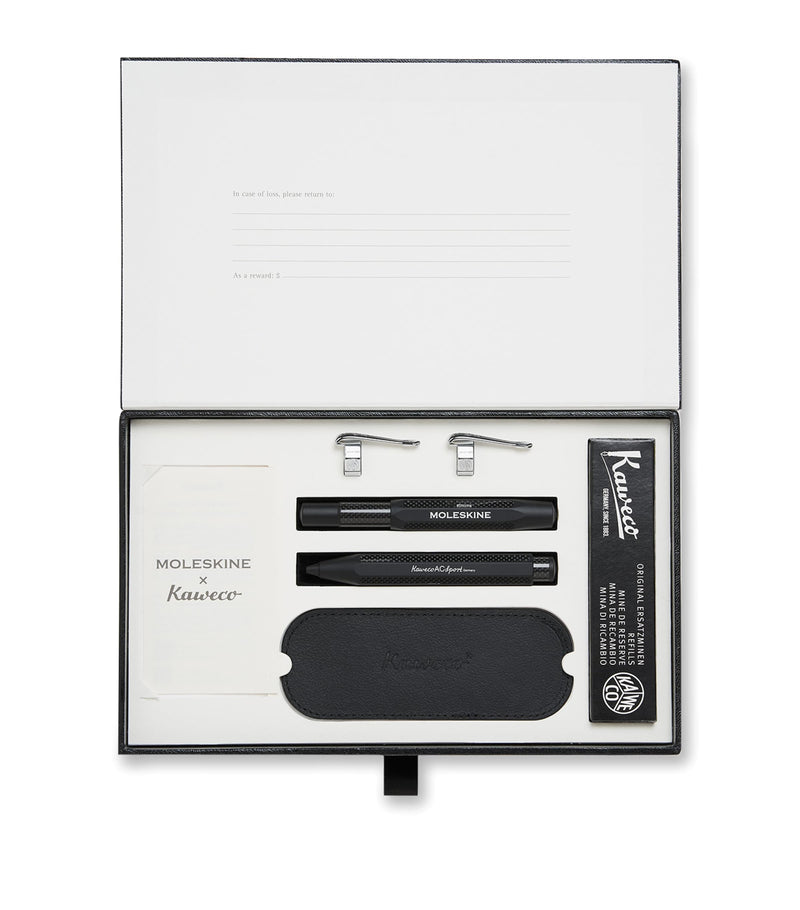Moleskine Le Duo pen and notebook set, imported from the UK