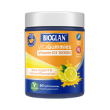 Bioglan Vitamin D3 1000iu VitaGummies Lemon 60