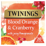 Twinings Blood Orange & Cranberry Fruit Tea 20 per pack GOODS M&S