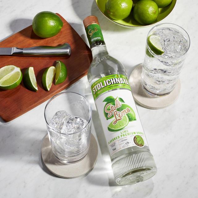 Stolichnaya Lime Vodka 70cl GOODS M&S