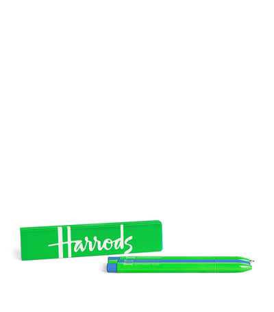 Harrods Logo Pens Set of 3 - Ballpoint Pen and Pencil Set