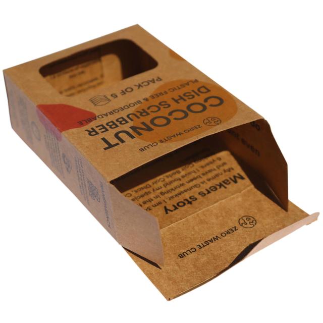 Zero Waste Club Biodegradable Coconut Kitchen Scourers 5 per pack GOODS M&S