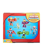 Marvel Iron Man Avengers figurine set with 6 figures, imported from the UK