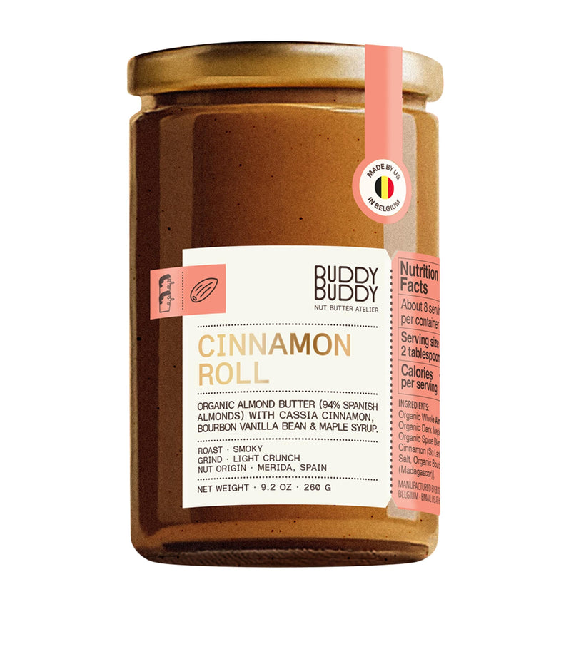Buddy Buddy cinnamon roll nut butter spread 260g - British product