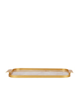 Kaymet Marble Ribbed Serving Tray 40cm
