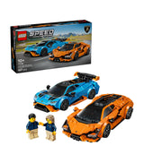 Lego Speed Champions Lamborghini Revuelto & Huracán STO Building Set