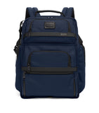 Sleek Backpack with Carbon Fibre Accents and USB Port, 43cm x 30.5cm x 14cm