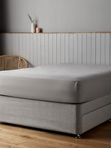 Silentnight Silver Supersoft Fitted Sheet