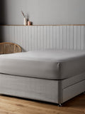 Silentnight Silver Supersoft Fitted Sheet