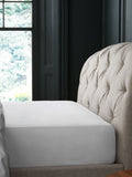 Collection Luxe white 1000 thread count sateen extra deep fitted sheet - British product