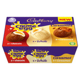 Cadbury Chocolate Mixed White Creme Egg Caramel & Creme Egg 200g