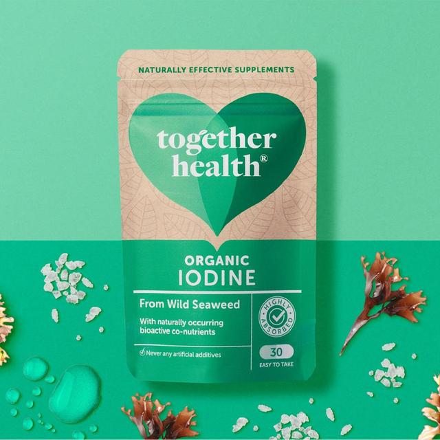Together Organic Seaweed Iodine Supplement 30 per pack GOODS M&S