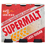 Supermalt Less Sugar Non-Alcoholic Malt Beverage with B Vitamins GOODS ASDA