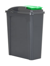 Wham 3 Piece Grey Recycling Bin Set 25L