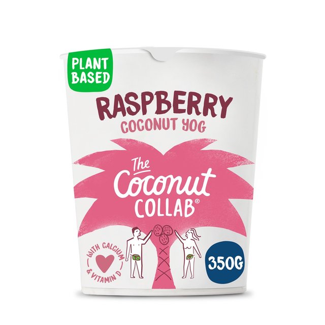 The Coconut Collaborative Raspberry Dairy-free Yoghurt Alternative 350g GOODS M&S