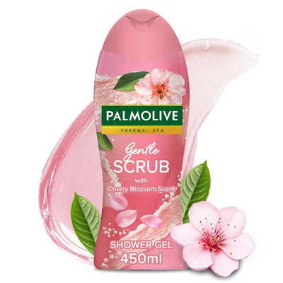 Palmolive Gentle Massage Shower Body Scrub Thermal Spa 450ml