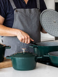 Masterclass Green Cast Aluminium 2.5L Casserole Dish