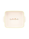Cath Kidston cream ceramic roasting dish 33cm - British product