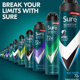 Sure Men 72hr Nonstop Protection Quantum Dry Antiperspirant Deodorant 150ml GOODS M&S