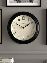 Jones Clocks Black A Classic Wall Clock 40.5cm