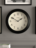 Jones Clocks black classic wall clock 40.5cm, UK version