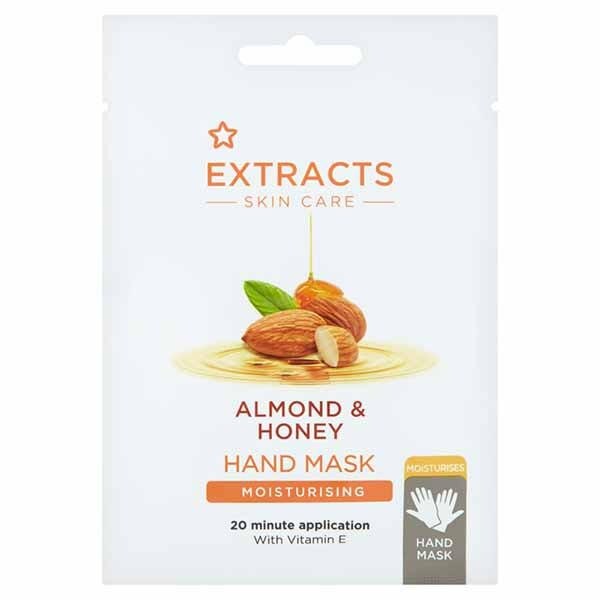 Superdrug Honey & Almond Hand Mask GOODS Superdrug