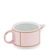 GINORI 1735 Porcelain Colonna Diva Rosa Milk Jug 300ml