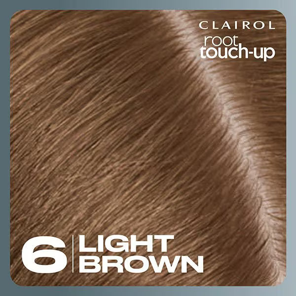 Clairol Root Touch-Up Hair Dye 6 Light Brown - British product