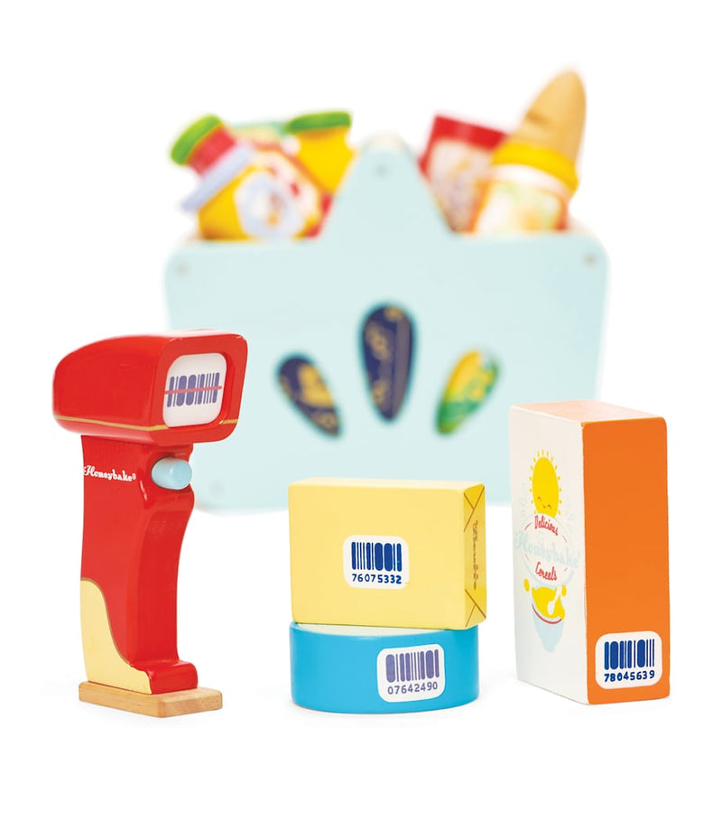 Le Toy Van Groceries and Scanner Set