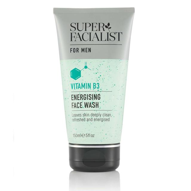 Super Facialist Mens Face Wash Energising with Vitamins B3 & E 150ml GOODS M&S