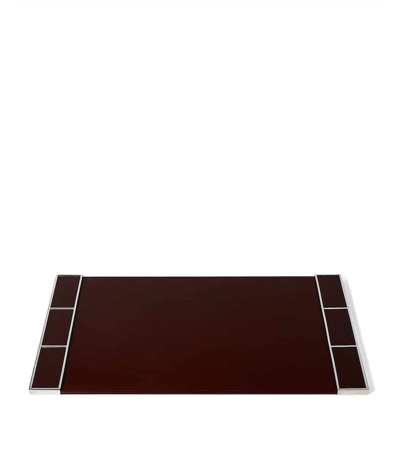 Ralph Lauren Home Wood Veneer Hilding Desk Blotter