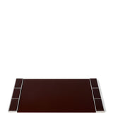 Ralph Lauren Home Wood Veneer Hilding Desk Blotter