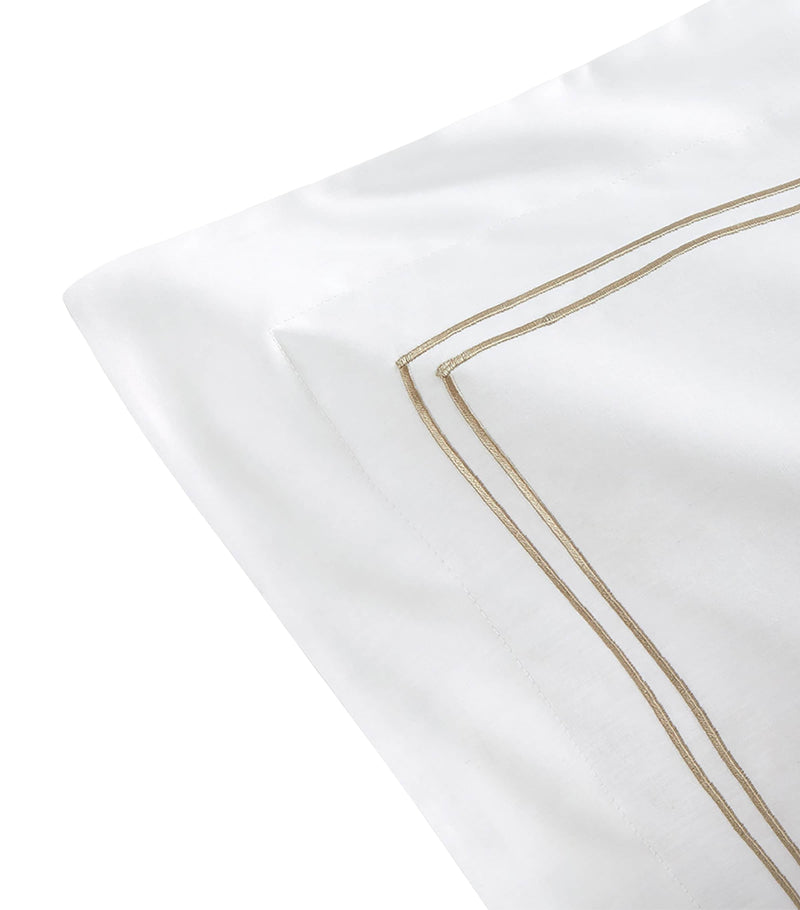 Yves Delorme Organic Cotton Duo Standard Oxford Pillowcase 50cm x 75cm (British brand)