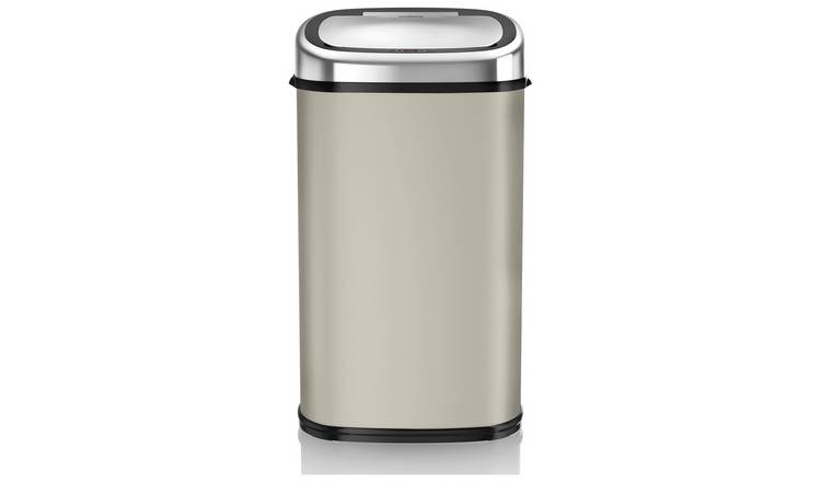 Tower 58 Litre Sensor Bin - Latte & Chrome GOODS Argos