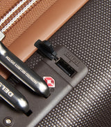 Cabin Suitcase with TSA-Approved Lock and Four Wheels, 55cm Height